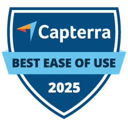 Capterra — Best Ease of Use 2025